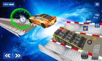 Space Car Stunt Driving: Mega Ramp Galaxy Edition Screen Shot 2