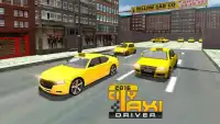 Ville Taxi Driver 3D 2016 Screen Shot 0