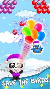 Panda Pop Blast Rescue : Free Bubble Shooter Games Screen Shot 1