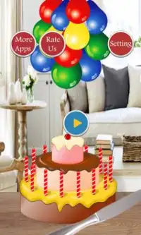 Delicious Birthday Cake Maker Screen Shot 1