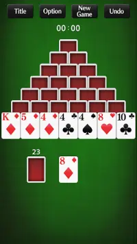 Pyramid Solitaire[card game] Screen Shot 9