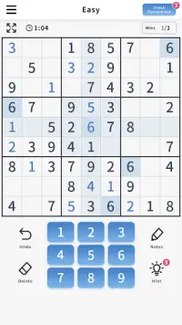 Sudoku - Free Sudoku puzzle game Screen Shot 4