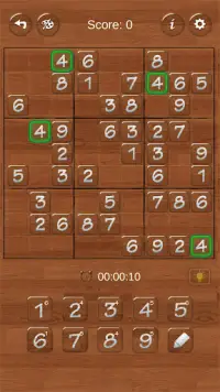 Sudoku Wood pro Screen Shot 1