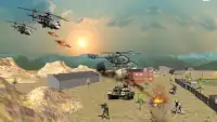 US leger gunship heli oorlog luchtaanval 3d 2018 Screen Shot 0