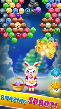 Bunny Bubble Shooter Pop: Magic Match 3 Island Screen Shot 0