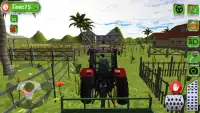 Village Трактор Simulator игры Screen Shot 1