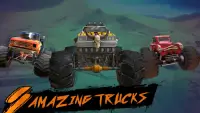 Monster Truck Stunts Racing: внедорожник Screen Shot 1