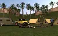 Camper Van Offroad 4x4 Truck Screen Shot 2