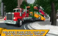 Truck Car Parking Simulator Game | Car Transporter Screen Shot 0