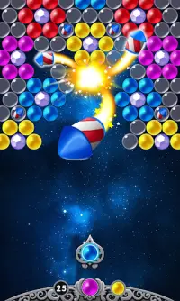 バブルシュータークラシックゲーム Screen Shot 1