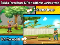 Farm House Builder Farm Games Screen Shot 1