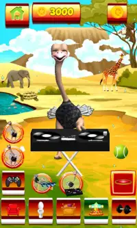 Talking Ostrich Virtual Friend Screen Shot 4