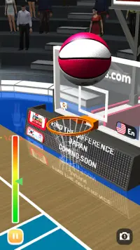 3D Basket Atış Yarışması - Basketball şampiyonluk Screen Shot 9