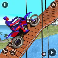motocicleta façanha jogos Screen Shot 0