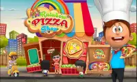 DIY Rainbow Pizza Shop Cooking Screen Shot 0