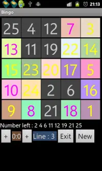 Bingo multiplayer game Screen Shot 2