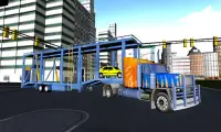 Car Transporter Parking 3D Screen Shot 1