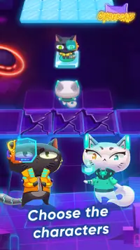 Cybercats offline puzzle game Screen Shot 1