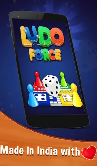 Ludo Force - لعبة لوحة على الإنترنت وغير متصل Screen Shot 1