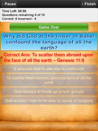 Bible Trivia Quiz, Bible Guide Screen Shot 11
