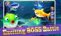 Fishing Saga 3D ™ - Um tiro ao peixe 3D divertido Screen Shot 1