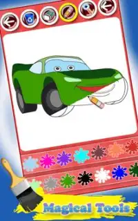 My Lightning Cars Coloring Pages for Kids Screen Shot 3