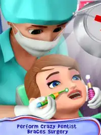 Dentista loco tirantes Cirugía Screen Shot 10