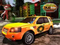 Christmas Taxi Driver Sim 2017 Screen Shot 13