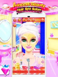 Princess Salon Dress Up Maquillaje para niñas Screen Shot 3