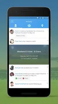 Cricknation Live Cricket Buzz for the world Screen Shot 1