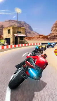 Jogo de Corrida de Moto Screen Shot 1