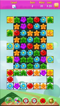 لعبة مطابقة الزهور - Flower Match Blast Screen Shot 8