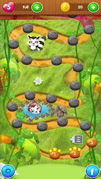 Pet Rescue - Bubble Shooter Game Screen Shot 1