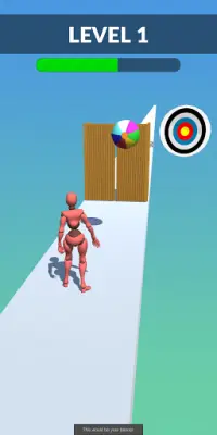 Tricky Track - Throw Ball 3D Screen Shot 1