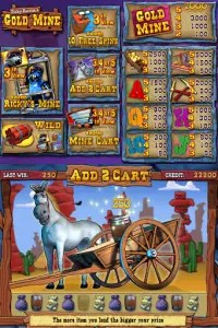 Gold Mine SlotMachine Screen Shot 9