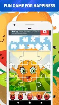 Fruit & Vegetable Puzzles For Kids Screen Shot 4