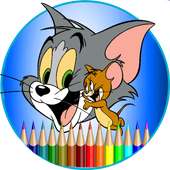 tom and jerry coloring