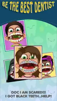 Dokter gigi: permainan anak perempuan Screen Shot 0