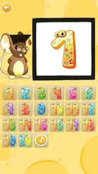 123/ABC Mouse - Fun learning mouse game for kids Screen Shot 2