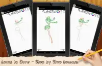 Learn to Draw Fairy Winks Dolls Screen Shot 7