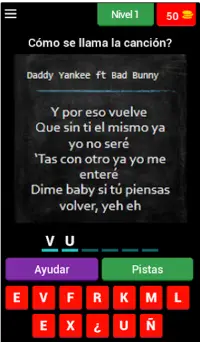 Daddy Yankee - Adivina la canción Screen Shot 0