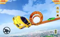 Impossible Xtreme Car Stunts: Sky High Tracks Sim Screen Shot 2