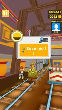 Super Subway Surf Runner Screen Shot 2