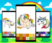 Unicorn Color by Number: Unicorn Pixel Art NEW Screen Shot 4