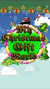 Jumping Santa With Gift For Kids Screen Shot 0