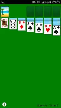 Spider Solitaire Screen Shot 3