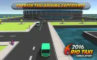 Rio taksówki Simulator 2016 Screen Shot 4