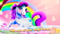 Unicorn Baby Care: Makeup and Magic Horse Salon Screen Shot 2