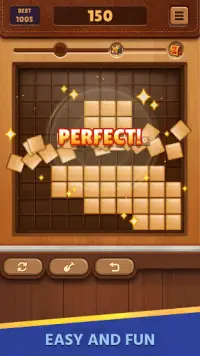 Puzzle Balok Kayu - Game Blockudoku Gratis Screen Shot 5