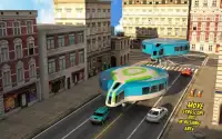 Gyroscopic Elevated Bus Driving: Public Transport Screen Shot 5